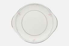 Royal Doulton Carnation Cake Plate round, eared 10 3/4" thumb 1
