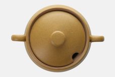 Denby Ode Sugar Bowl - Lidded (Tea) Round - 2 loop handles 4" x 3" thumb 2