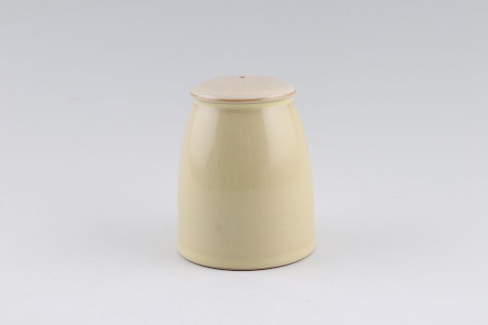 Denby Fire Salt Pot Yellow 3 1/4"