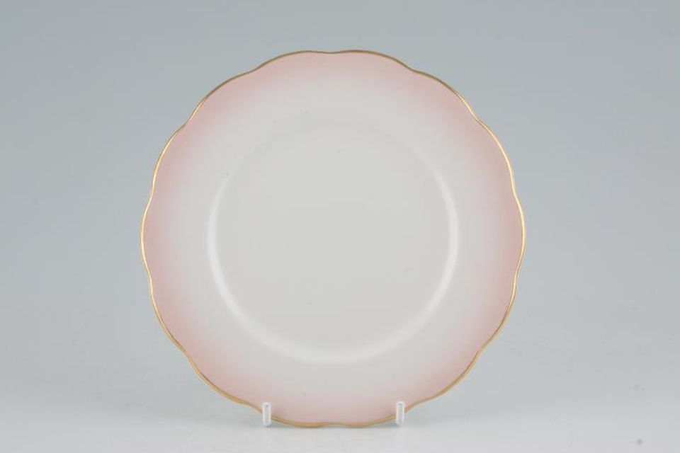 Royal Albert Rainbow - Hampton Shape Tea / Side Plate Pink 6 1/2"