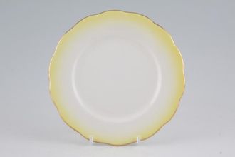 Royal Albert Rainbow - Hampton Shape Tea / Side Plate Yellow 6 1/2"