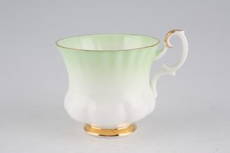 Sell Royal Albert Rainbow - Montrose Shape Coffee Cup Green 2 3/4" x 2 1/2"