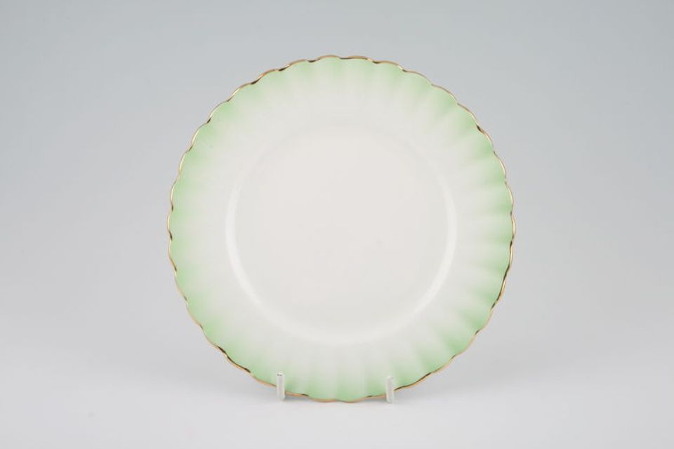 Royal Albert Rainbow - Montrose Shape Tea / Side Plate Green 6 3/8"