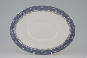 Aynsley Blue Mist Sauce Boat Stand