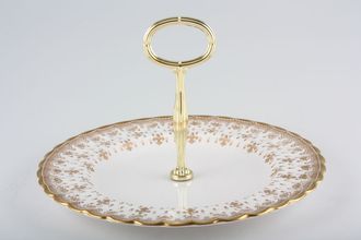 Sell Spode Fleur de Lys - Gold - Y8063 Cake Stand Round - single tier 9"