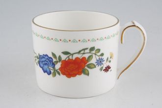 Aynsley Famille Rose Teacup straight sided 3" x 2 1/4"