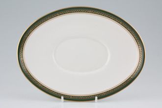 Aynsley Evergreen Sauce Boat Stand oval 8 3/8"