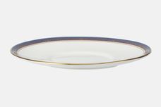 Aynsley Blue Garland Sauce Boat Stand oval 8 3/8" thumb 2
