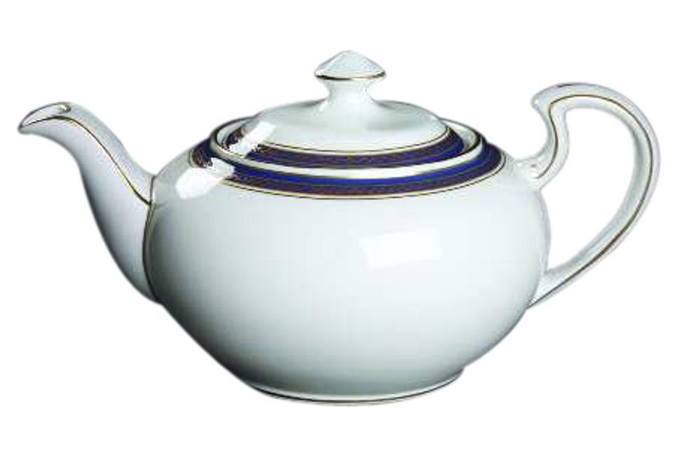 Aynsley Blue Garland Teapot 2pt