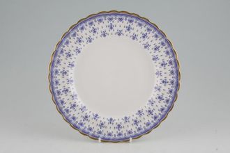 Sell Spode Fleur de Lys - Blue - Y8356 Breakfast / Lunch Plate 9 1/4"
