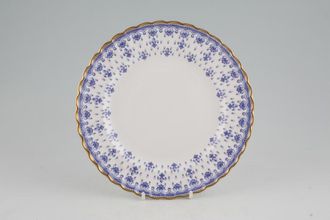 Spode Fleur de Lys - Blue - Y8356 Salad/Dessert Plate 8 1/8"