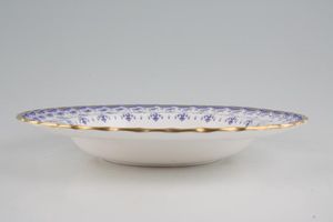 Spode Fleur de Lys - Blue - Y8356 Rimmed Bowl