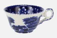Spode Spode's Tower - Blue - Old Backstamp Coffee Cup 3 1/4" x 1 3/4" thumb 1
