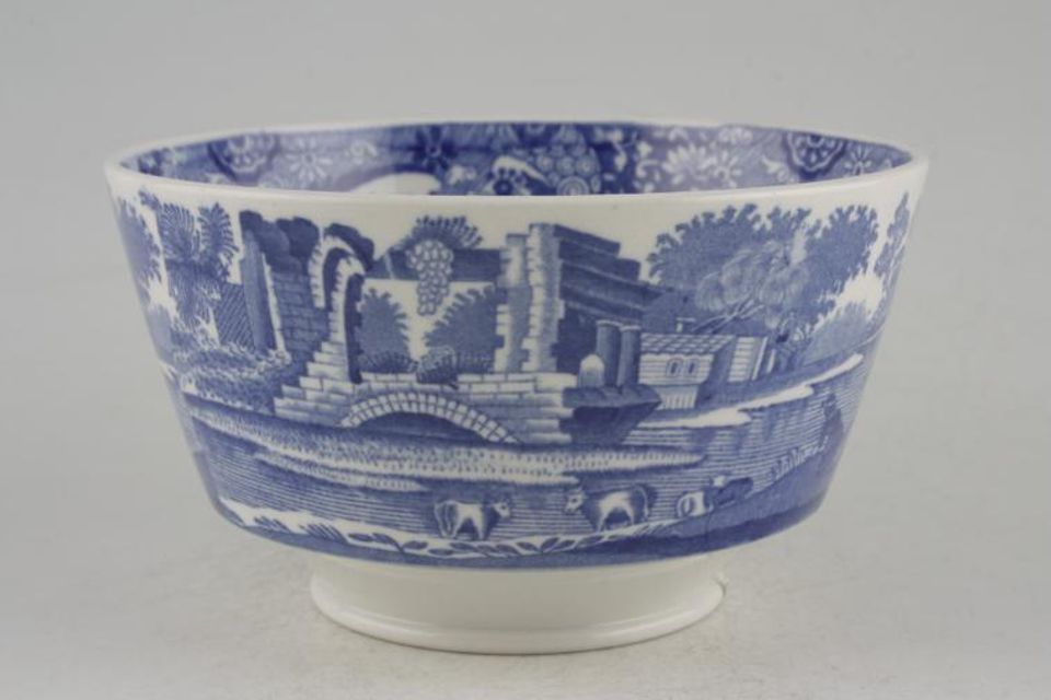 Spode Blue Italian (Copeland Spode) Sugar Bowl - Open (Tea) Sizes may vary slightly. 5"