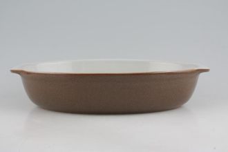 Denby Greystone Serving Dish Oval - Eared 12 1/2"