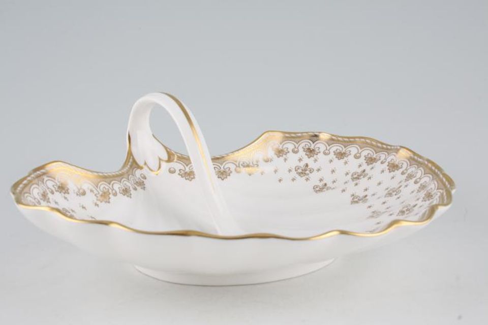 Spode Fleur de Lys - Gold - Y8063 Dish (Giftware) Shell - handled