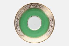 Spode Oaklea - Light Green + Gold - Y3210 Tea Saucer 5 3/4" thumb 1