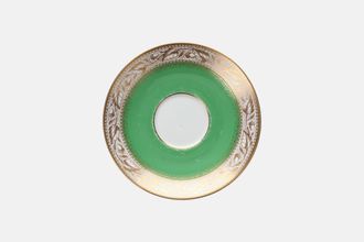 Spode Oaklea - Light Green + Gold - Y3210 Tea Saucer 5 3/4"