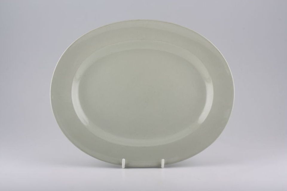 Spode Flemish Green Oval Platter 13"