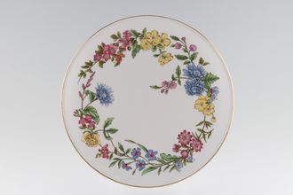 Sell Spode Romany - S3420 Gateau Plate White glaze with gold edge - Newer version 11"