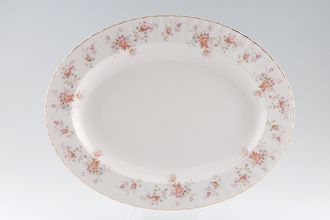 Royal Albert Peach Rose Oval Platter 13 3/4"