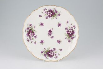 Sell Aynsley Violette Cake Plate not eared 9 1/8"