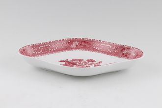 Spode Camilla - Pink Serving Dish Diamond shape 8 3/4" x 5 1/2" x 1 1/2"