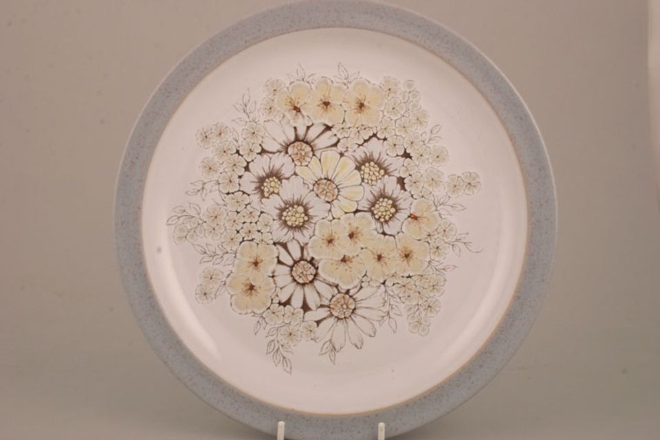 Denby Reflections Dinner Plate Old Style White Background 10 1/4"