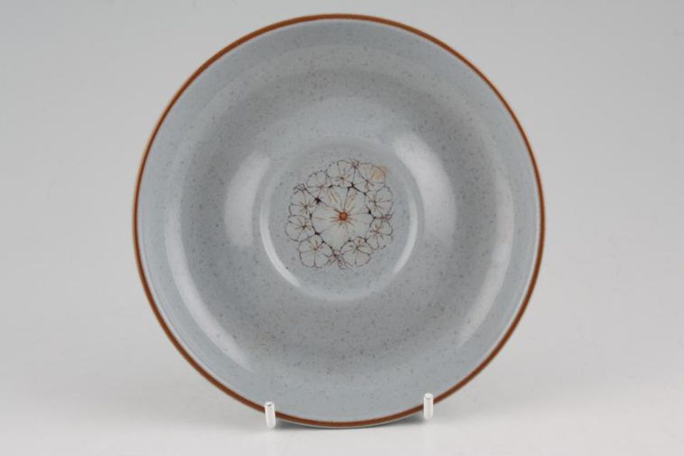 Denby Reflections Tea Saucer patterned 5 3/4"