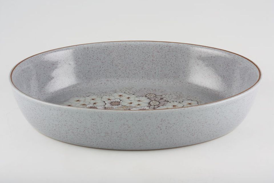 Denby Reflections Serving Dish oval - open 11 1/4" x 8 1/4" x 2 1/4"