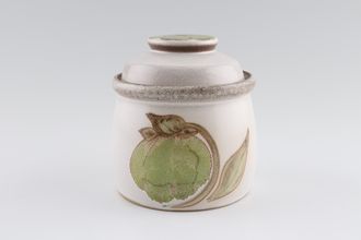 Denby Troubadour Sugar Bowl - Lidded (Tea) No Handles - Also Jam Pot 3 5/8" x 3 1/8"