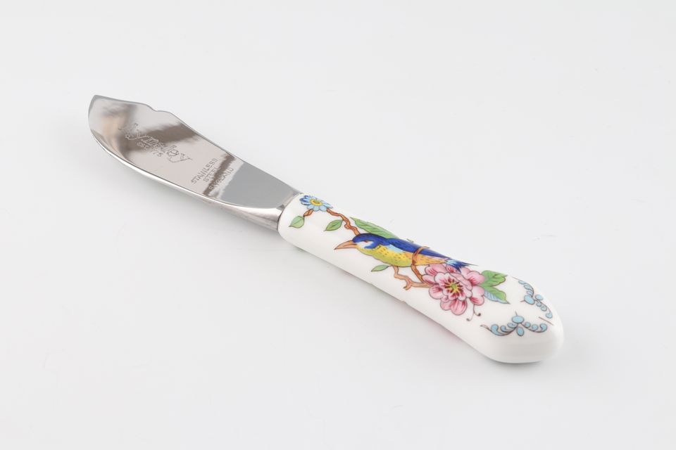 Aynsley Pembroke Knife - Butter Knife only from octagonal butter dish and knife set. 4 1/2"