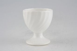 Minton White Fife Egg Cup Footed - No Backstamp*