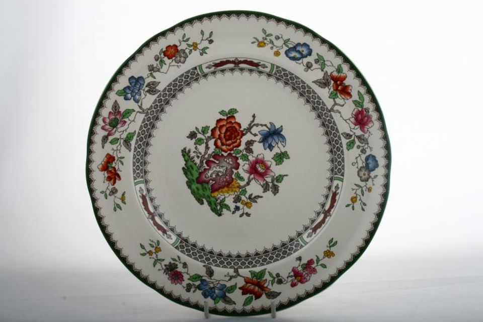 Spode Chinese Rose - New Backstamp Dinner Plate 10 1/2"