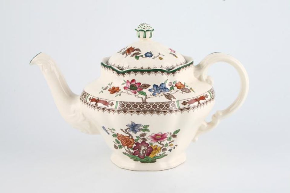Spode Chinese Rose - New Backstamp Teapot 1pt