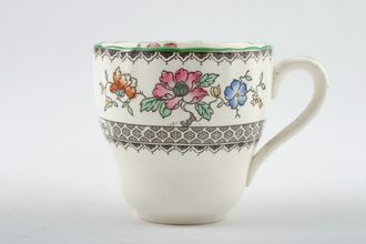 Spode Chinese Rose - Old Backstamp Coffee Cup 2 1/2" x 2 3/8"