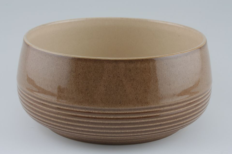 Denby Pampas Serving Bowl Rounded sides - ridged 7" x 3 1/2"