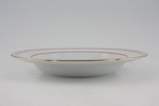 Spode Trade Winds Red - Gold Edge Rimmed Bowl 9" thumb 1