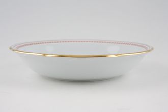 Spode Trade Winds Red - Gold Edge Soup / Cereal Bowl 6 1/4"