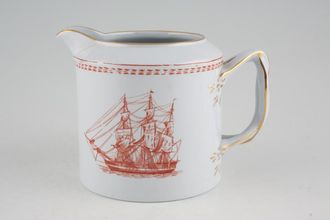 Sell Spode Trade Winds Red - Gold Edge Milk Jug 1/2pt