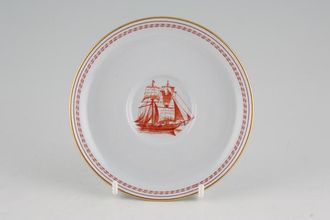 Sell Spode Trade Winds Red - Gold Edge Coffee Saucer 5"