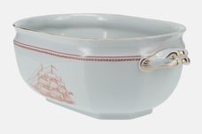 Spode Trade Winds Red - Gold Edge Soup Tureen Base thumb 3