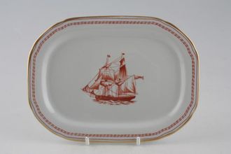 Sell Spode Trade Winds Red - Gold Edge Dish (Giftware) Rectangular 7 3/8"