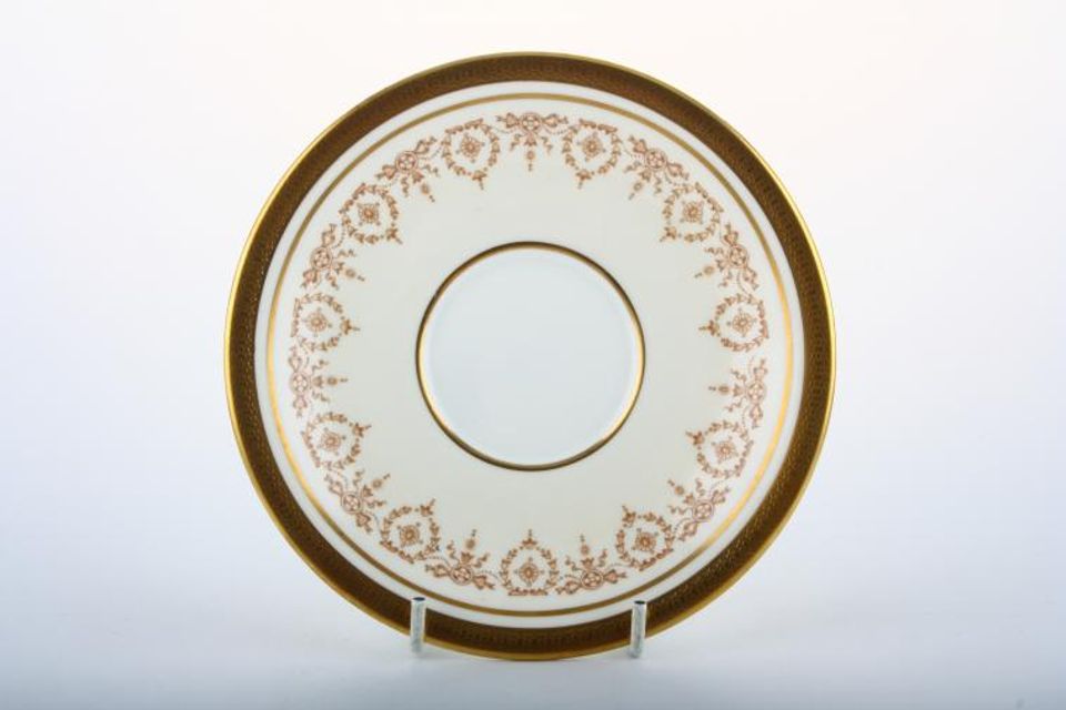 Aynsley Gold Dowery - 7892 Soup Cup Saucer 6 1/4"