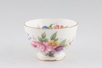 Sell Aynsley Howard Sprays Sugar Bowl - Open (Coffee) rose and purple flower on outside 3 1/8"