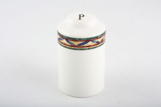 Villeroy & Boch Pergamon Pepper Pot 'P' on top