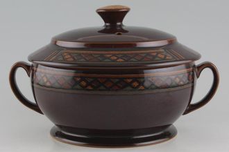 Sell Denby Shiraz Casserole Dish + Lid footed 4pt