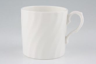 Sell Aynsley White Fluted design Coffee Cup no b/s 2 1/4" x 2 1/4"