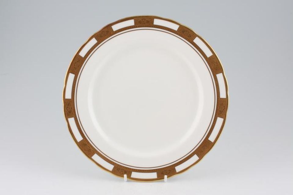 Aynsley Empress - White & Gold Breakfast / Lunch Plate 9 1/8"