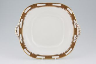 Aynsley Empress - White & Gold Cake Plate